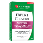 Fort pharma expert cheveux peau & ongles zinc vitamine b6 30 glules