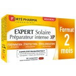 Forté pharma expert solaire préparateur intense 3p sélénium cuivre - 60 comprimés Forté pharma expert solaire préparateur intense 3p sélénium cuivre - 60 comprimés