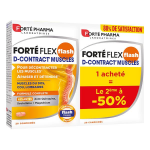 Fort pharma fort flex flash d - contract' muscles quinquina lot 2x20 comprims