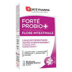 Fort pharma fort probio + flore intestinale souches probiotiques 30 glules