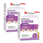 Fort pharma fortdtox desmodium 2500 lot de 2x20 ampoules