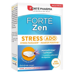 Forté pharma fortézen stress ado magnésium safran 20 comprimés à croquer Forté pharma fortézen stress ado magnésium safran 20 comprimés à croquer