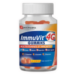 Fort� pharma immuvit'4g gummies energie multivitamines immunit� 30 gommes