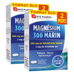 Forté pharma magnésium 300 marin lot de 2x56 comprimés Forté pharma magnésium 300 marin lot de 2x56 comprimés