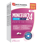 Fort pharma minceur 24 45 + bruleur de graisses jour nuit chrome 56 comprims