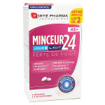Fort pharma minceur 24 45 + jour et nuit lot de 2 x 28 comprims