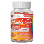 Fort� pharma multivit'gummies �nergie vitamine c magnesium 60 gummies d�s 4 ans