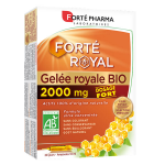 Fort pharma fort royal gele royale bio 2000mg fatigue & dfenses 20 ampoules