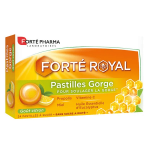 Fort� pharma fort� royal pastilles gorge vitamine c propolis citron 24 unit�s