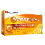 Fort� pharma fort� royal pastilles gorge vitamine c propolis miel 24 unit�s