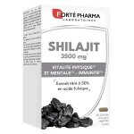 Fort� pharma shilajit 1000mg immunit� acide fulvique 50% 60 g�lules v�g�tales
