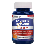 Fort� pharma taurine power gummies booster d'energie caf�ine go�t cola 60 gommes