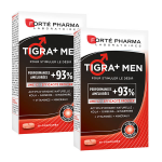 Forté pharma tigra + men 28 comprimés lot de 2 programme 1 mois Forté pharma tigra + men 28 comprimés lot de 2 programme 1 mois