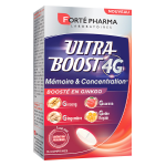 Forté pharma ultra boost 4g mémoire concentration ginkgo 15 comprimés Forté pharma ultra boost 4g mémoire concentration ginkgo 15 comprimés