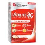 Forté pharma vitalité 4g dynamisant energie 30 comprimés à croquer Forté pharma vitalité 4g dynamisant energie 30 comprimés à croquer