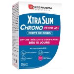 Fort� pharma xtraslim chrono femme 45 + minceur perte de poids 60 g�lules