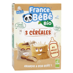 France bb nutrition 3 crales en poudre riz millet quinoa + 4m bio 200g