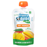 France b�b� nutrition gourde mangue + 4m bio 100g