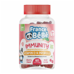 France bébé nutrition gummies immunité goût cerise + 4a France bébé nutrition gummies immunité goût cerise + 4a
