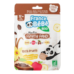 France b�b� nutrition mon p'tit fruity pandi gout banane, pomme, cacao et vanille