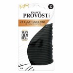 Franck provost accessoires lastique fin noir 24 units