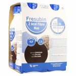 Fresenius fresubin max 2 kcal fibre drink chocolat aliment liquide 4 x 300ml