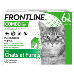 Frontline combo chats et furets 6 pipettes