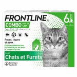 Frontline combo chats et furets 6 pipettes