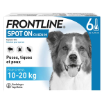 Frontline spot on chien m 6 pipettes