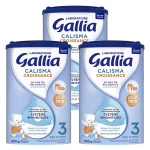Gallia calisma croissance lait 3me ge 830g - lot de 3