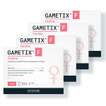Gametix f fertilit� myo - inositol go�t fruits rouges lot de 4 - 4 mois de cure