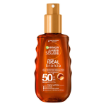 Garnier ambre solaire ideal bronze huile sublimatrice protectrice spf50 150ml Garnier ambre solaire ideal bronze huile sublimatrice protectrice spf50 150ml