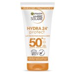 Garnier ambre solaire hydra 24h protect lait protecteur visage & corps spf50 + 50ml Garnier ambre solaire hydra 24h protect lait protecteur visage & corps spf50 + 50ml