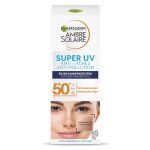Garnier ambre solaire super uv anti - taches anti - pollution fluide visage protecteur spf50 + 40ml Garnier ambre solaire super uv anti - taches anti - pollution fluide visage protecteur spf50 + 40ml