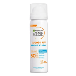 Garnier ambre solaire super uv brume visage spf 50 + 75ml