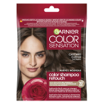 Garnier color shampoo retouch coloration semi - permanente ch�tain