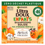 Garnier ultra doux enfant shampooing solide abricot fleur de coton 60g