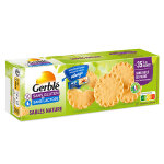 Gerbl� sans gluten & sans lactose sabl�s nature 120g