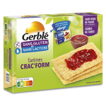 Gerbl� sans gluten & sans lactose tartines crac' form 250g
