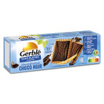 Gerbl sans sucres ajouts biscuits chocolat noir fondant 126g