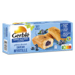 Gerbl sans sucres ajouts gteau fourr myrtille 150g