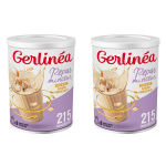 Gerlina boisson repas minceur - saveur avoine miel - 16 repas - lot de 2