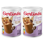 Gerlina milk - shake repas minceur - saveur caf - 30 repas - lot de 2