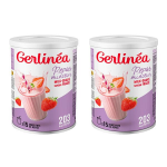 Gerlina milk - shake repas minceur - saveur fraise - 30 repas - lot de 2