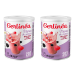Gerlina milk - shake repas minceur - saveur fruits rouges - 30 repas - lot de 2