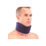 Gibaud collier c1 souple 9, 5cm taille 4 bleu marine