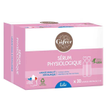 Gifrer s�rum physiologique 5ml 30 unidoses