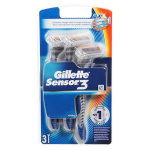 Gillette sensor 3 comfort rasoir lot de 3