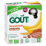 Good got baby flan au lait d'avoine cacao banane bio + 8m 4 x 85g