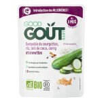 Good gout compot�e de courgette, riz, lait de coco, curry et crevette 190g